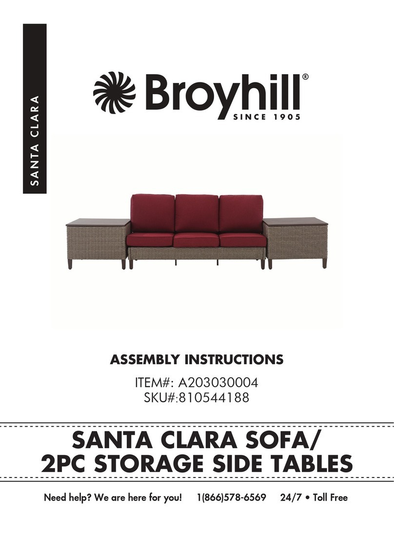 Broyhill A203030004 Assembly instructions Broyhill A203030004 Assembly instructions