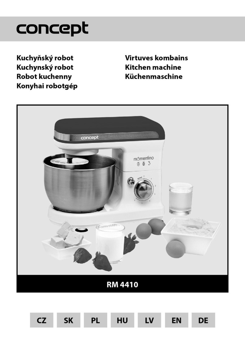 Concept2 RM 4410 User manual