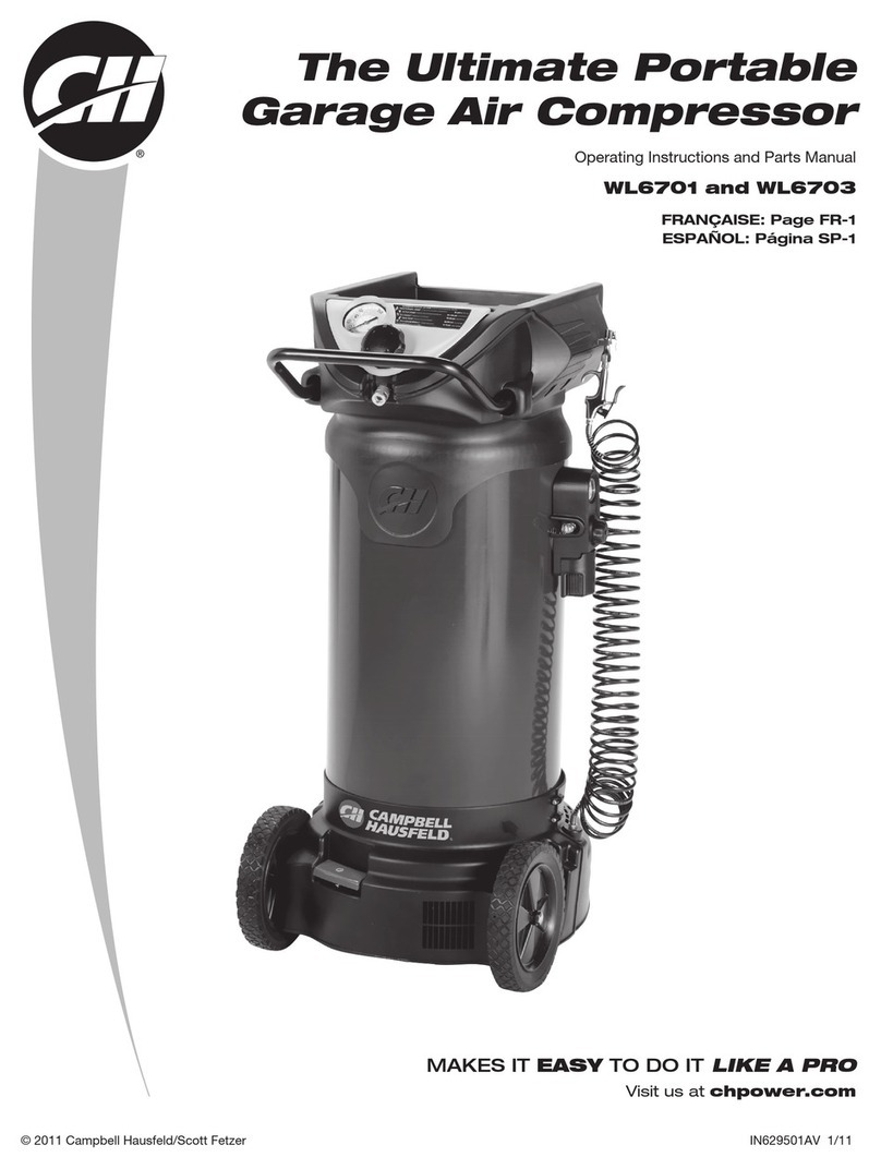 Campbell Hausfeld WL6701 Service manual