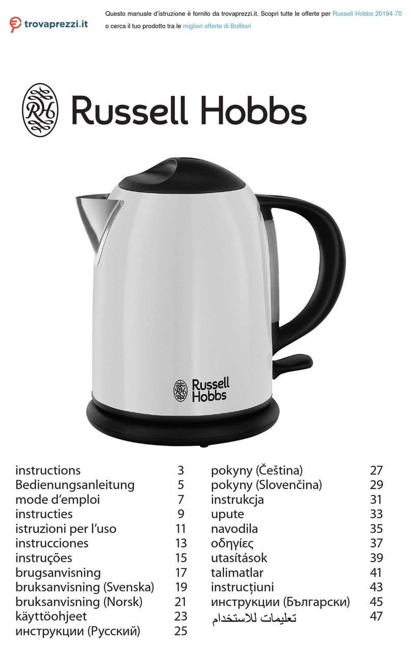 Russell Hobbs 20194-70 User manual