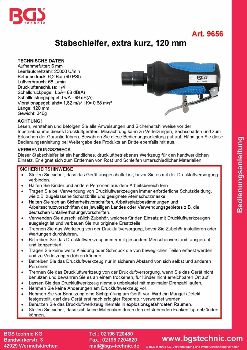 BGS technic 9656 quick start guide