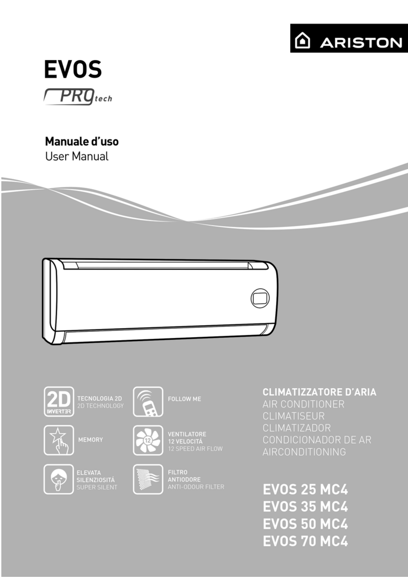 Ariston PROtech EVOS 25 MC4 User manual