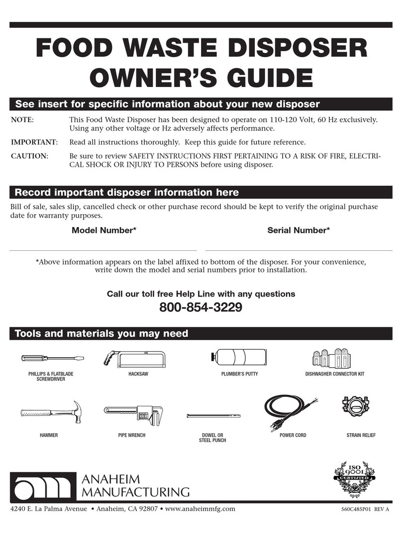 Anaheim Automation L-1001 owner's guide