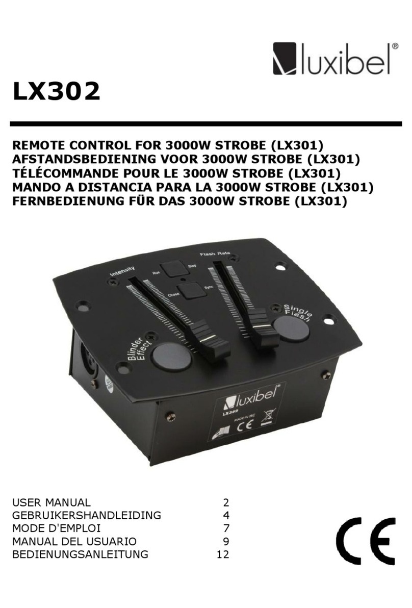 Velleman luxibel LX302 User manual