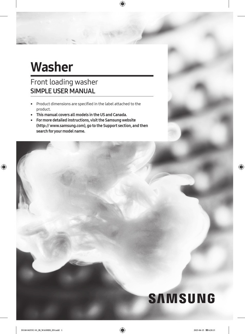 Samsung WF45B6300AP user manual