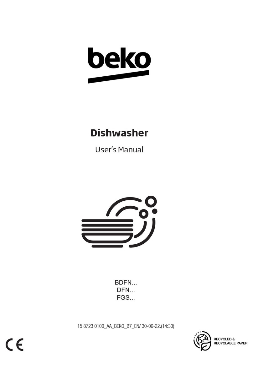 Beko FGS Series user manual
