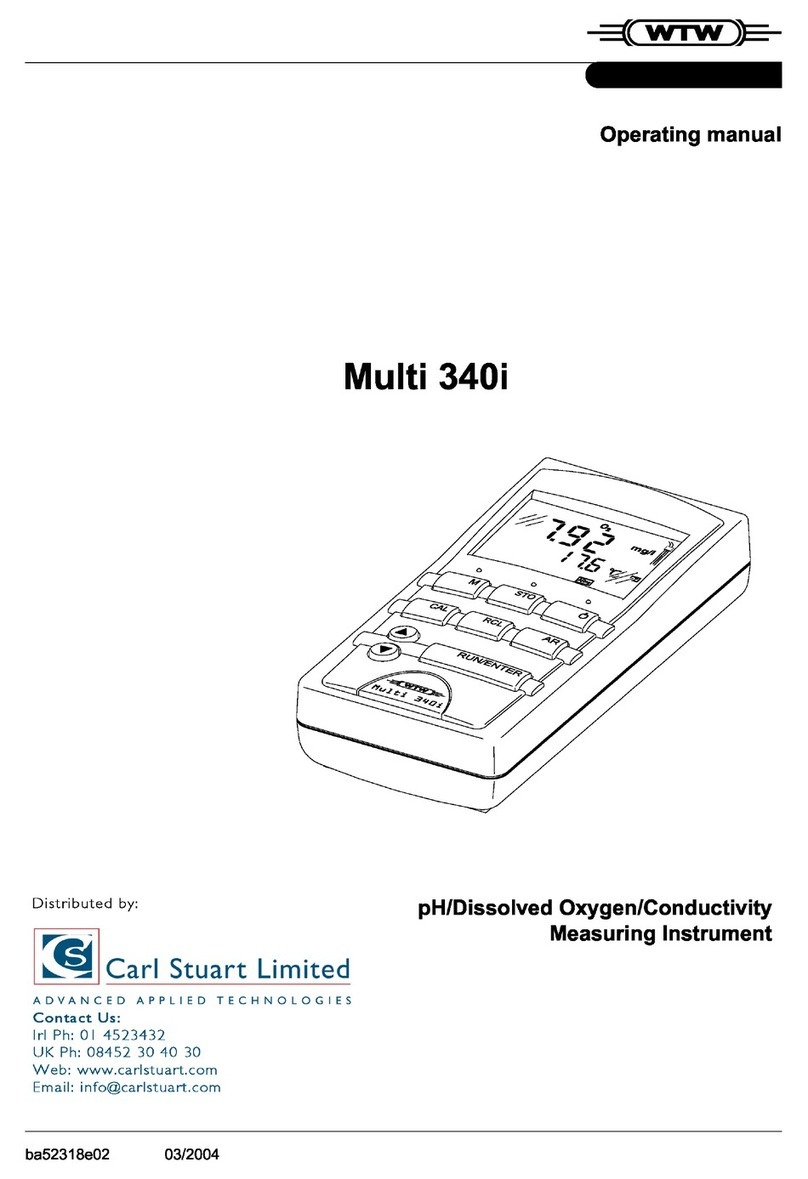wtw 2F30-100 operating manual