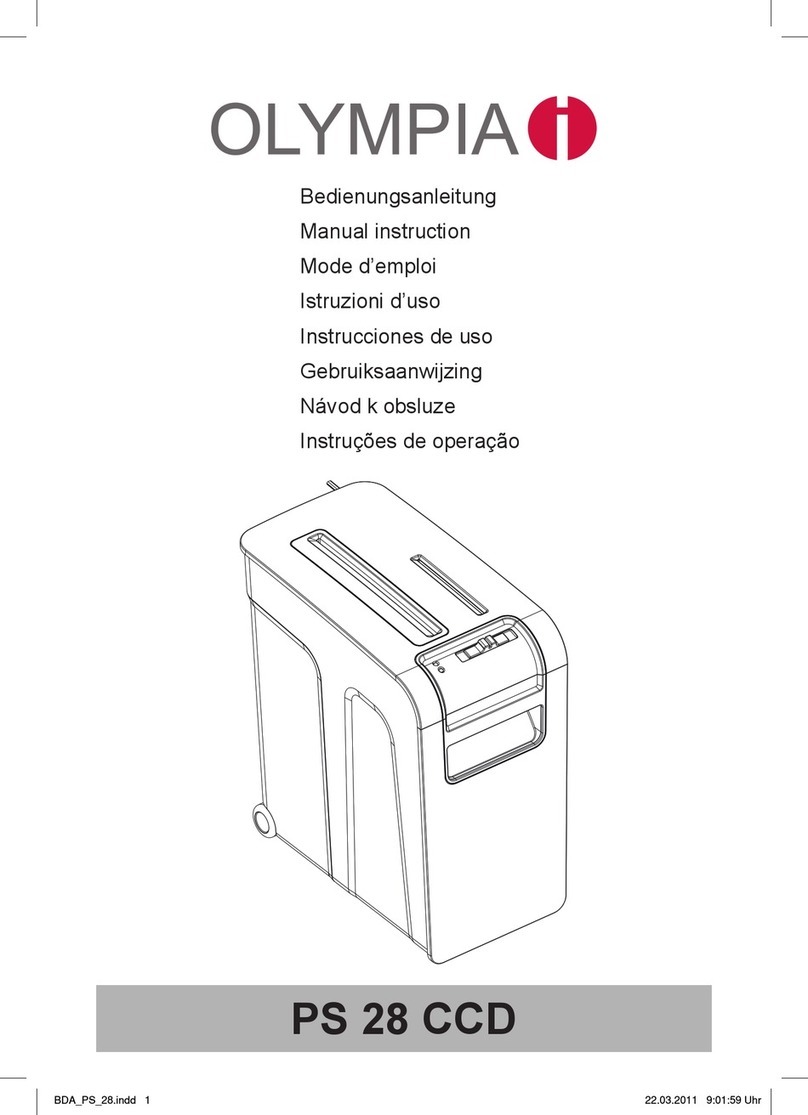 Olympia PS 28 CCD User manual