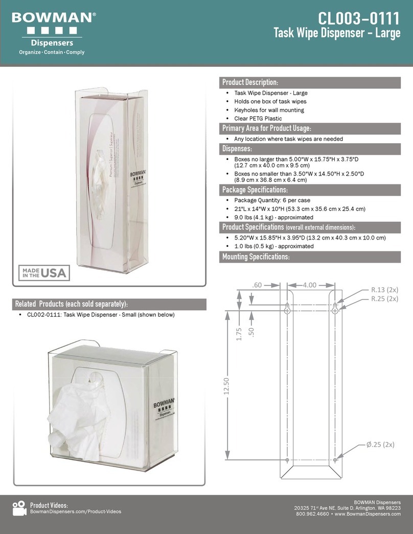 BOWMAN CL003-0111 manual
