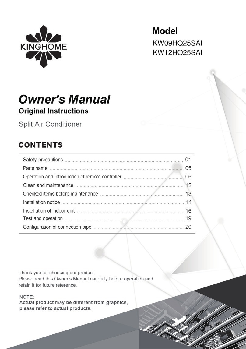Kinghome KW09HQ25SAI User manual Kinghome KW09HQ25SAI User manual