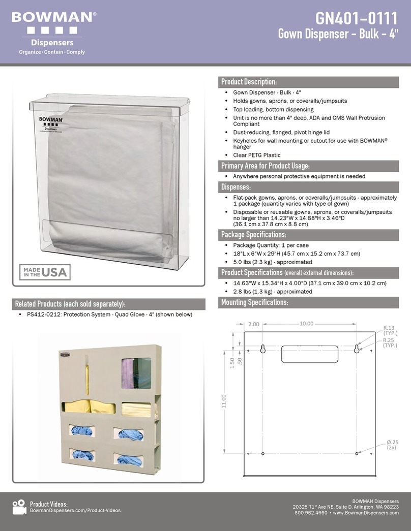 BOWMAN GN401-0111 User manual
