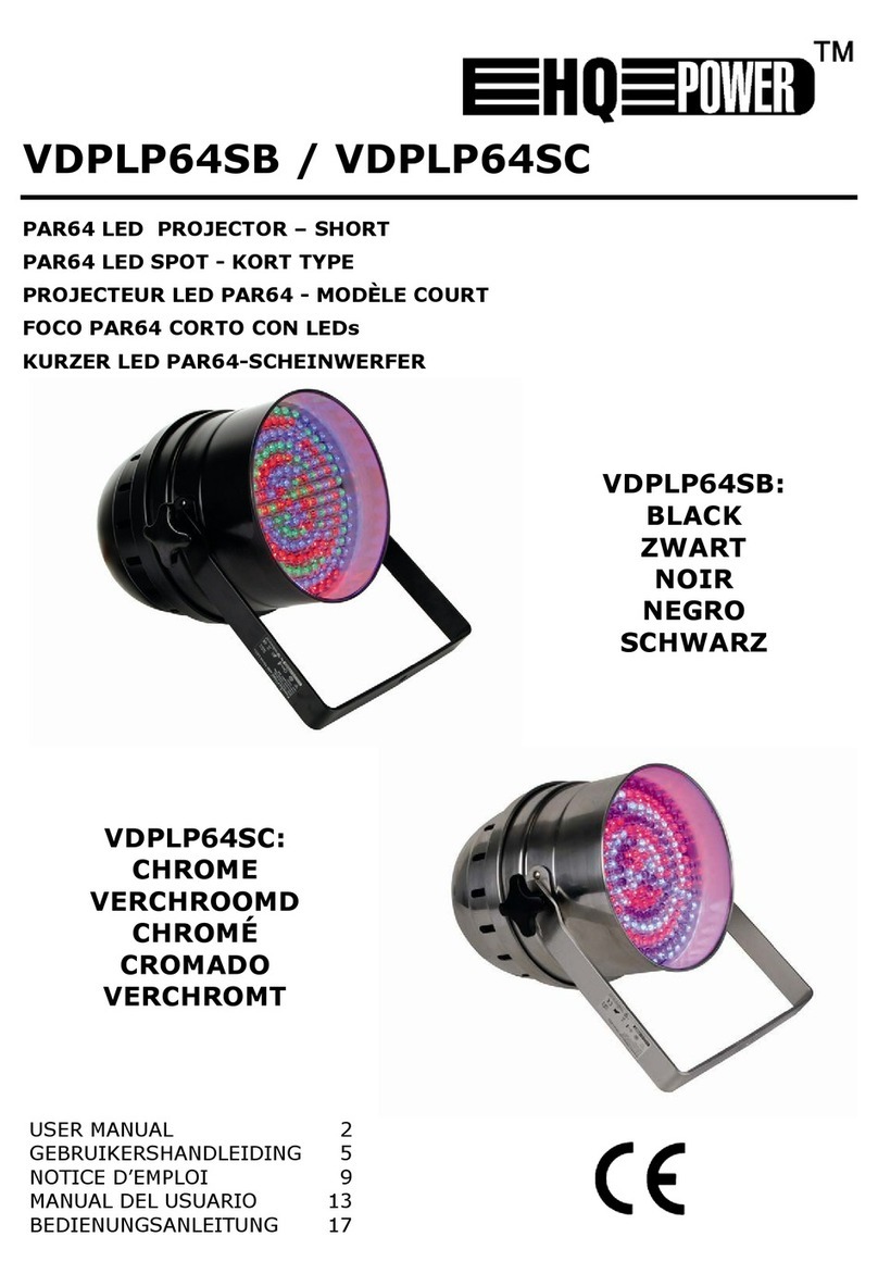 Velleman HQ POWER VDPLP64SB user manual