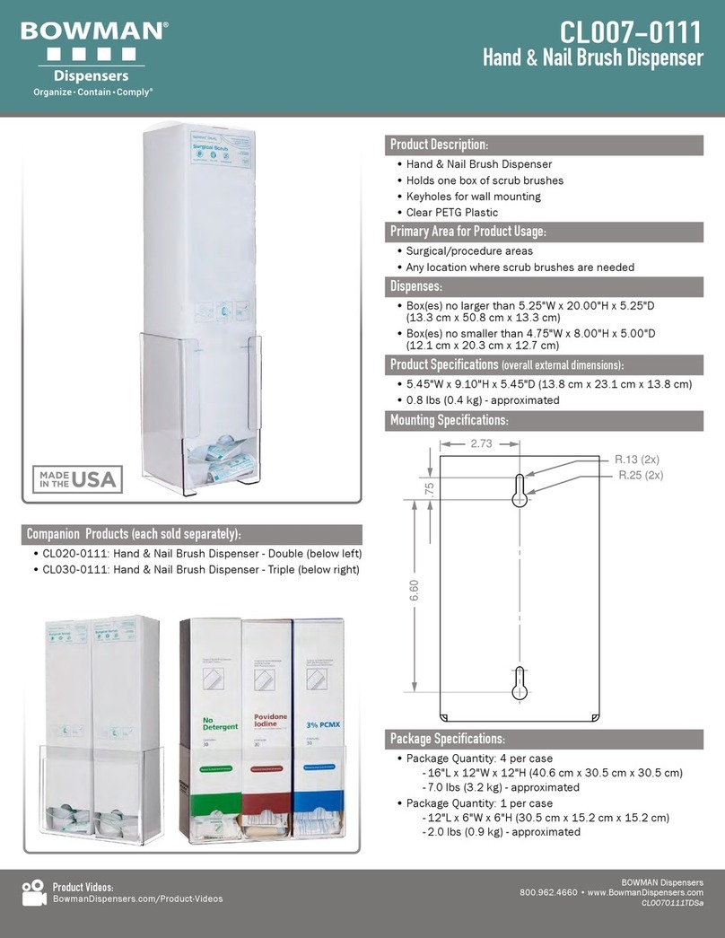 BOWMAN CL007-0111 manual