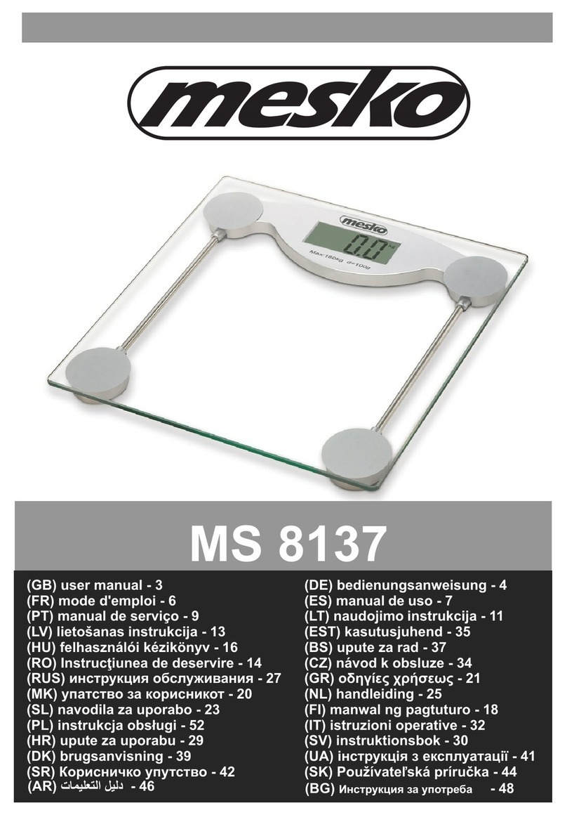 Mesko MS 8137 user manual