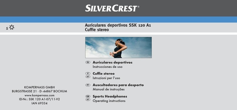 Silvercrest SSK 120 A1 User manual