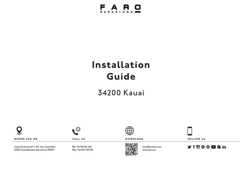 Faro Kauai User manual