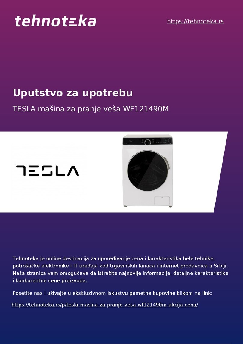 Tesla WF121490M User manual