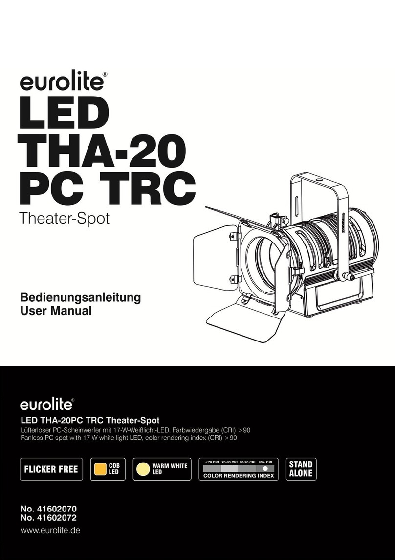EuroLite LED THA-20 PC TRC user manual