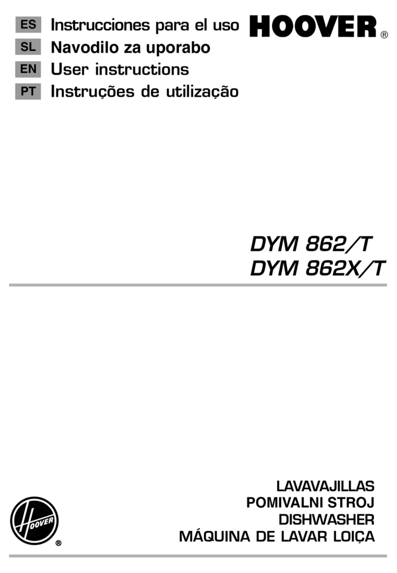 Hoover DYM 862/T User manual