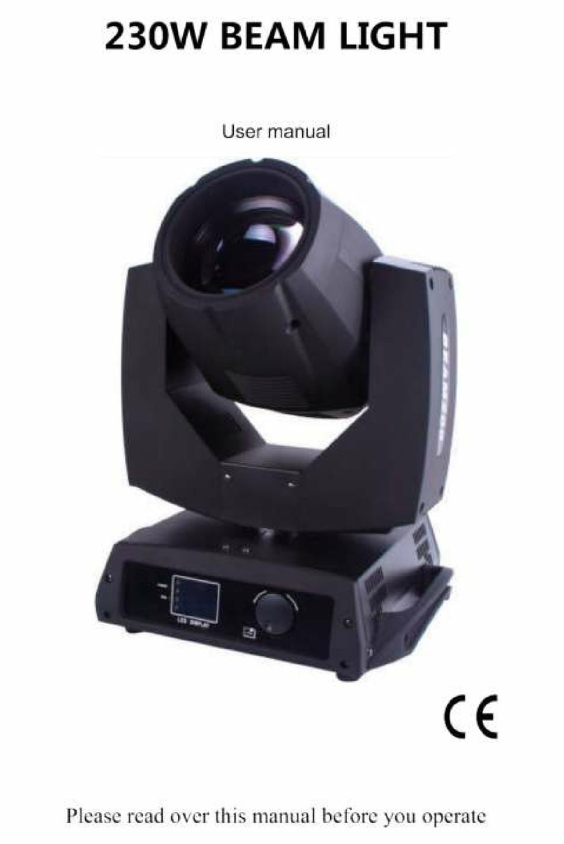 Newfeellight Beam 230 user manual
