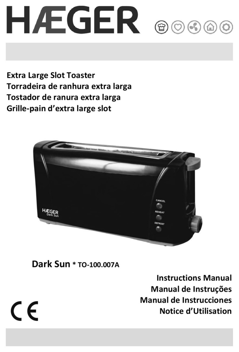 HAEGER Dark Sun TO-100.007A instruction manual