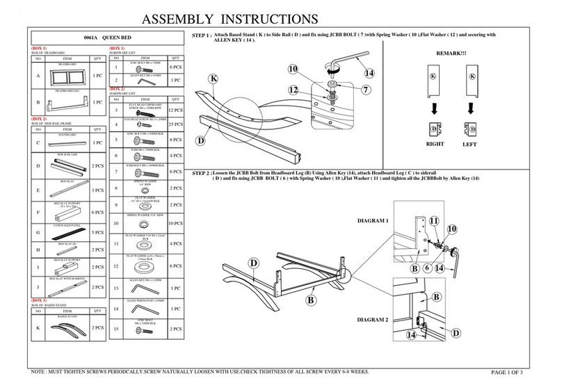 Crown Mark Galinda 0061A User manual Crown Mark Galinda 0061A User manual