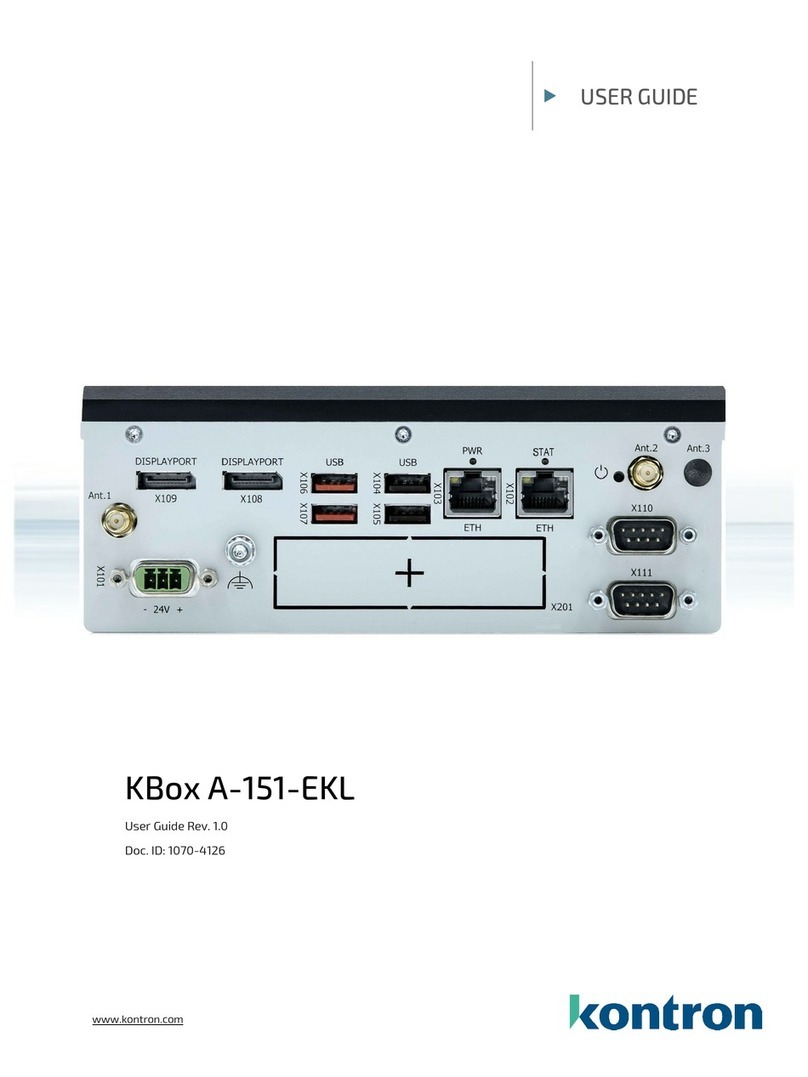 Kontron KBox A-151-EKL user guide