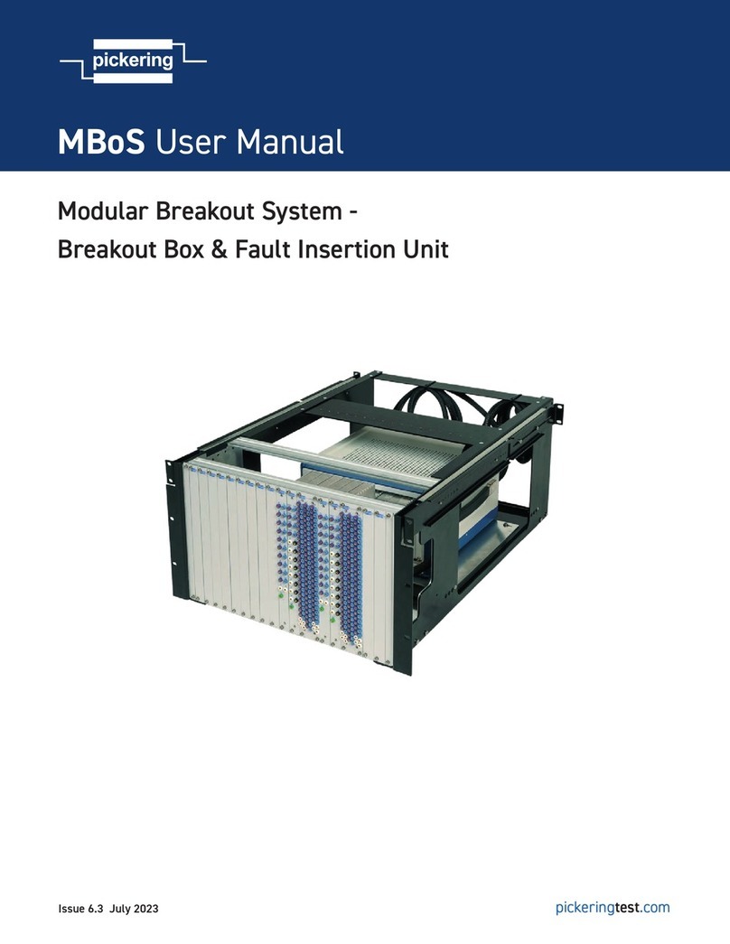 Pickering MBoS user manual