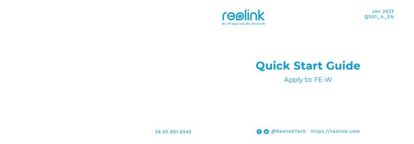 Reolink FE-W User manual