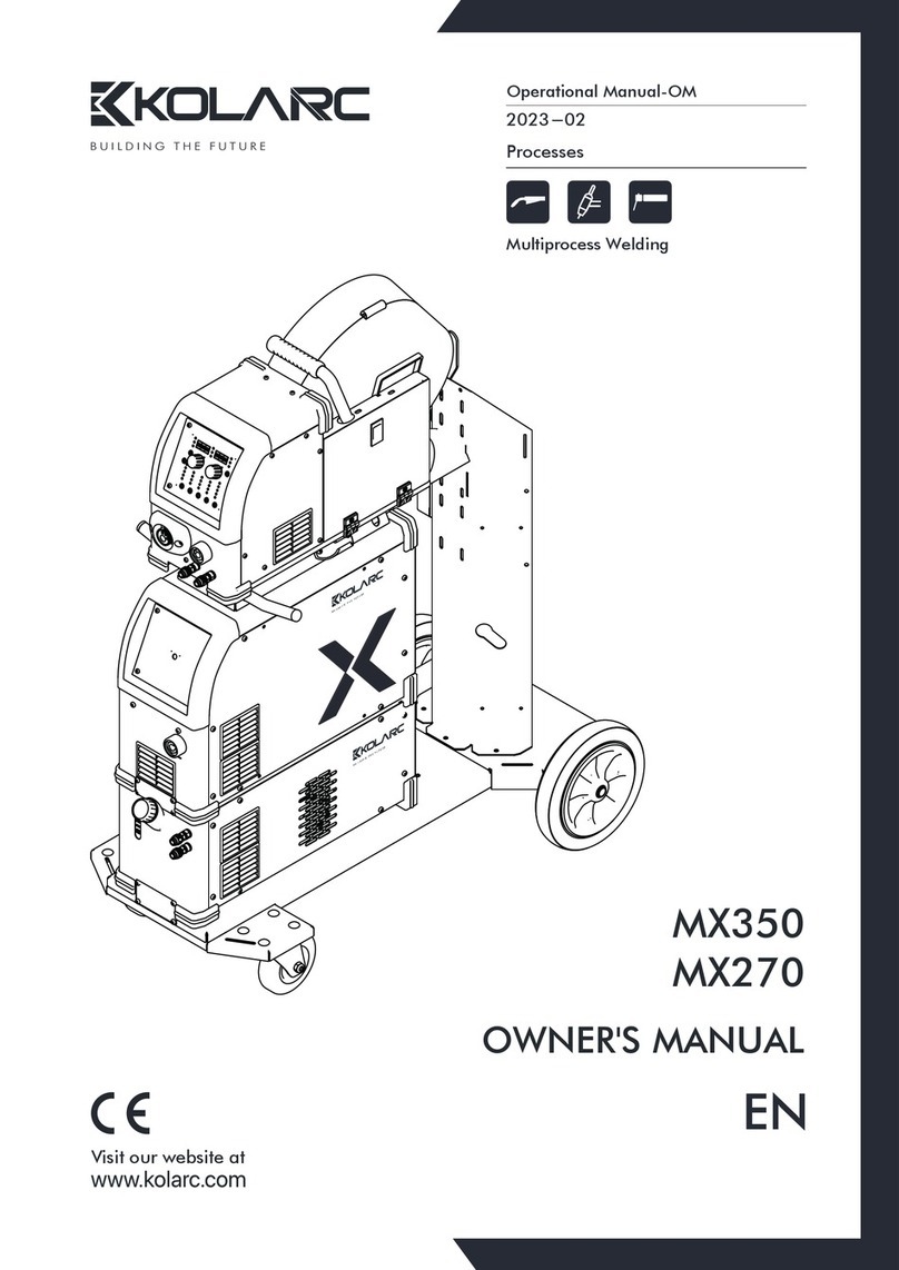 KOLARC MX350 owner's manual