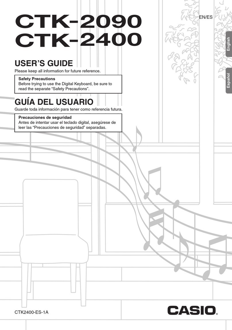 Casio CTK-2090 user guide