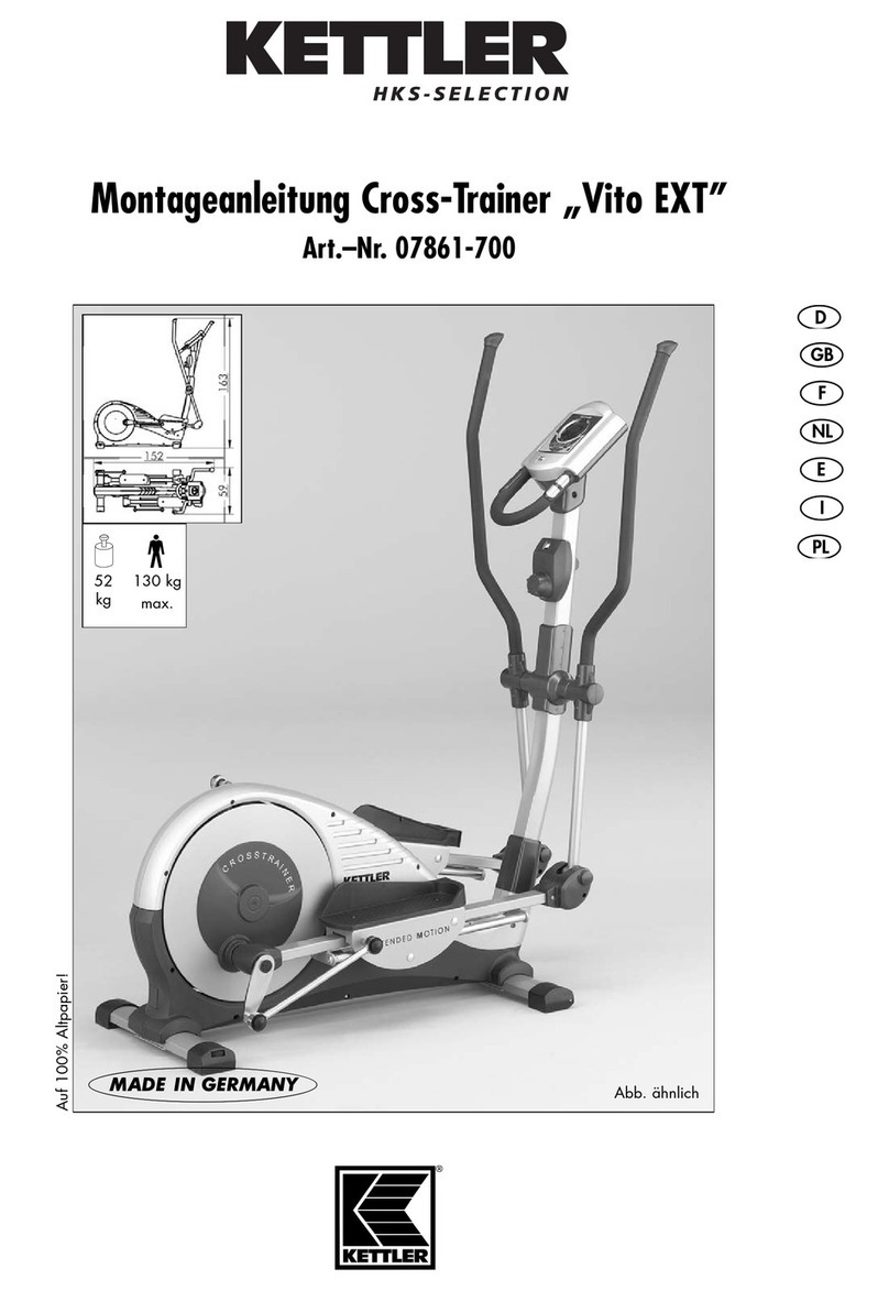 Kettler VITO EXT manual