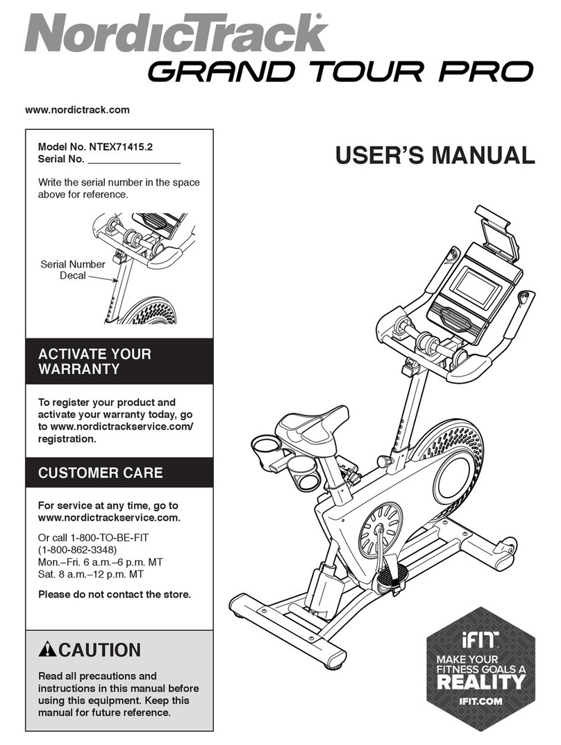 NordicTrack NTEX71415.2 User manual