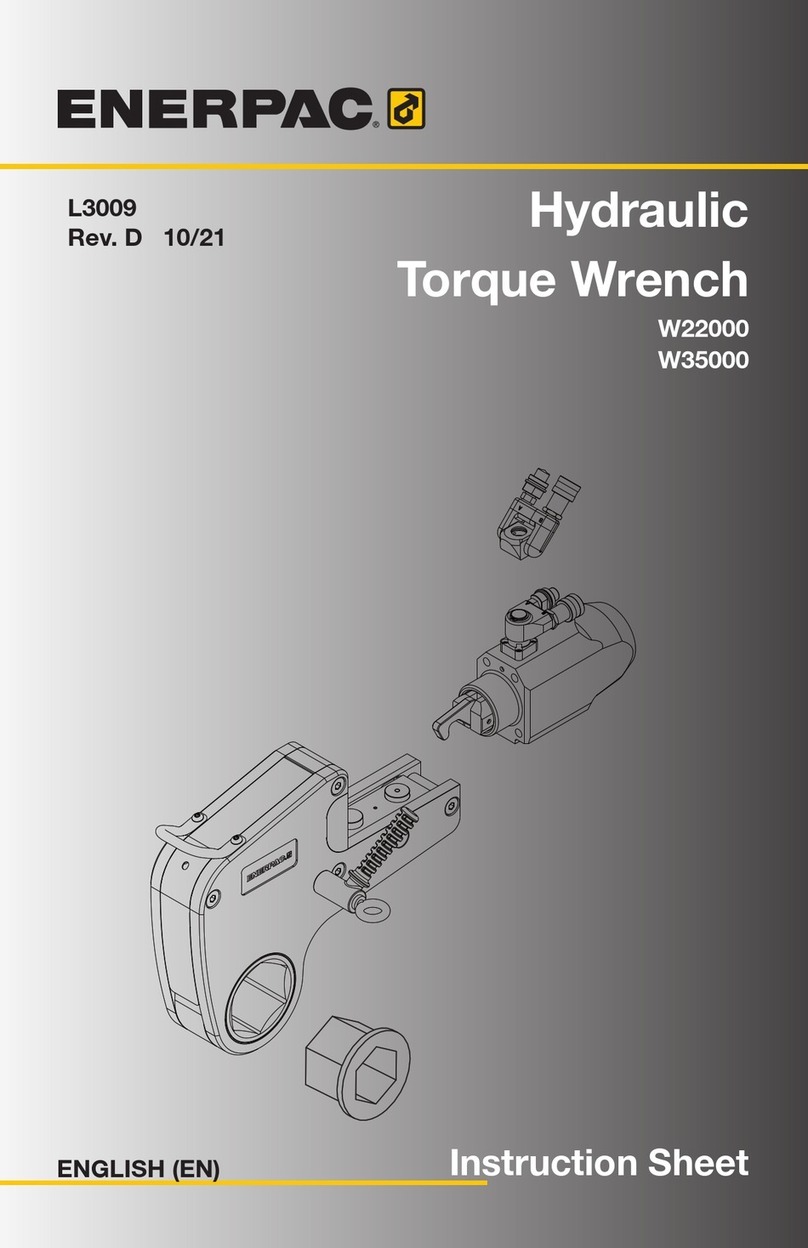 Enerpac W22000 User manual