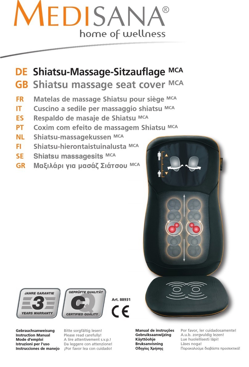 Medisana MCA User manual