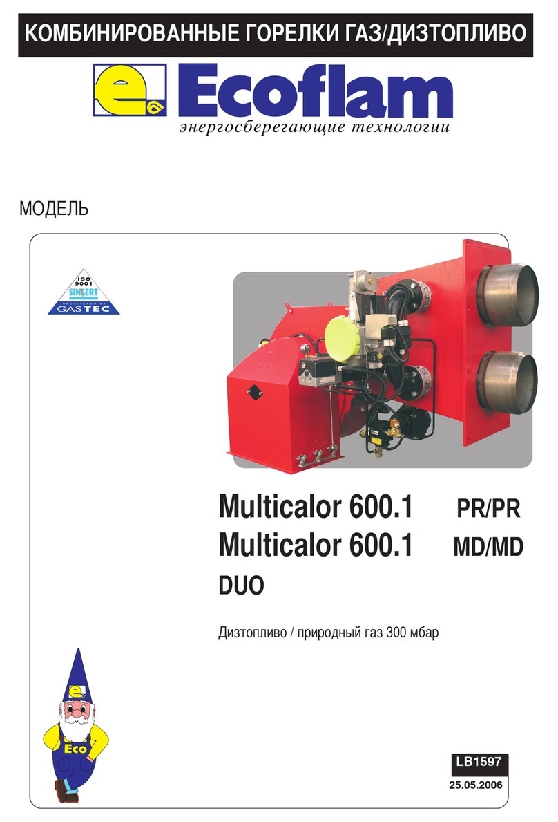 Ecoflam Multicalor 600.1 manual Ecoflam Multicalor 600.1 manual