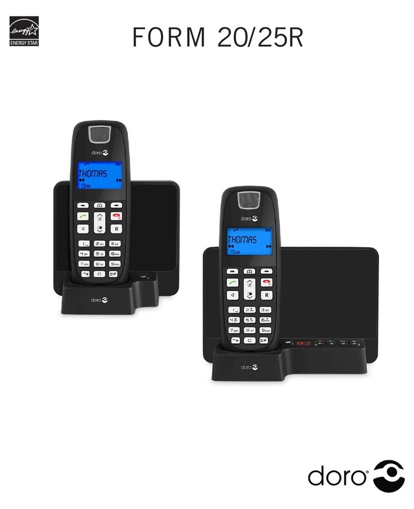 Doro FORM 20 User manual