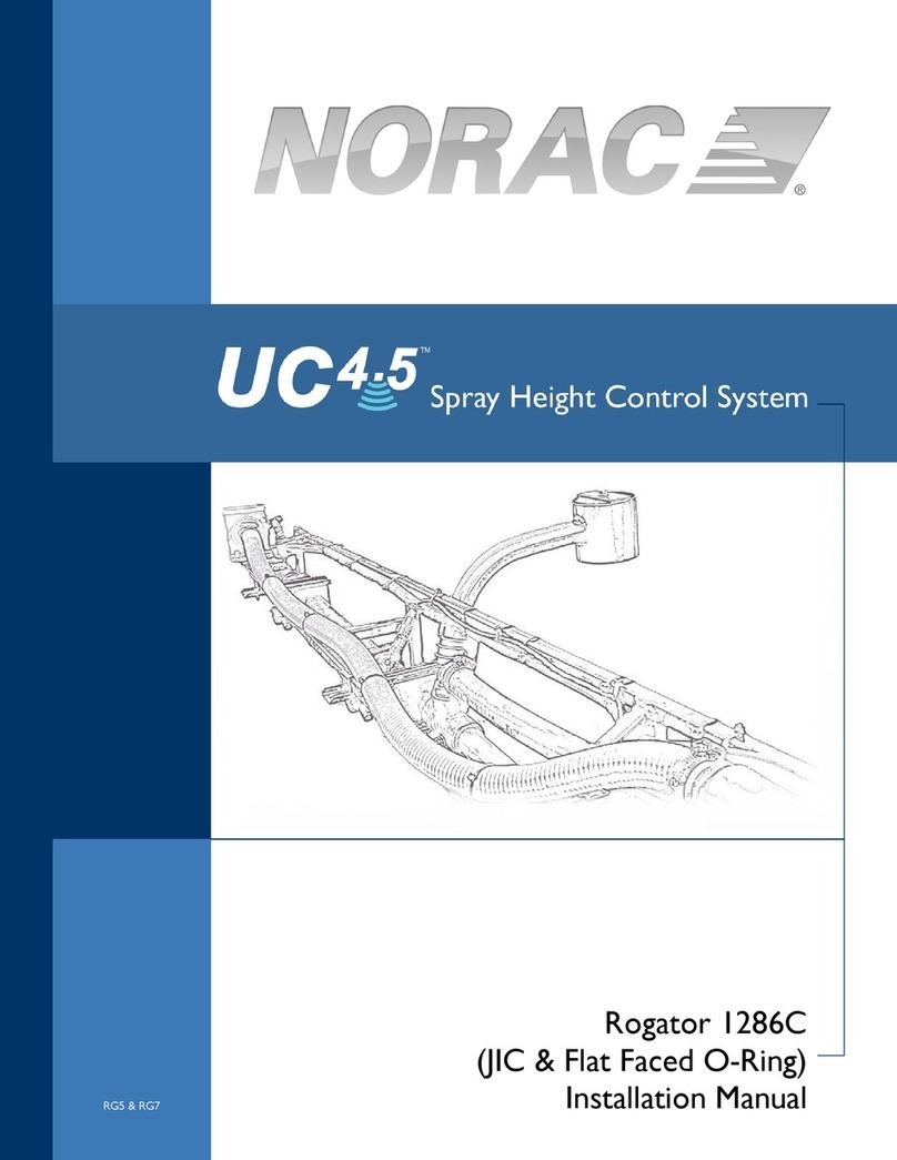 Norac Rogator 1286C installation manual