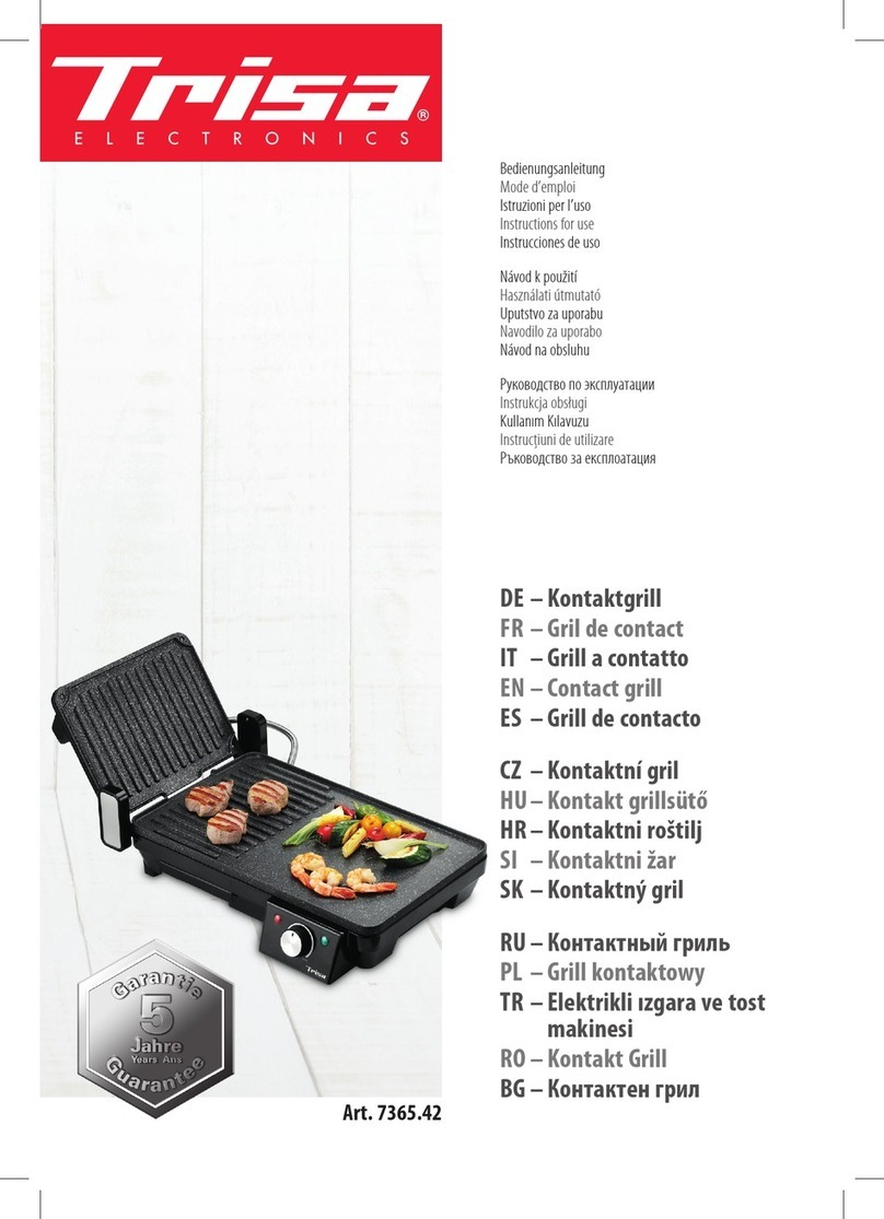 Trisa electronics 7365.42 Instructions for use
