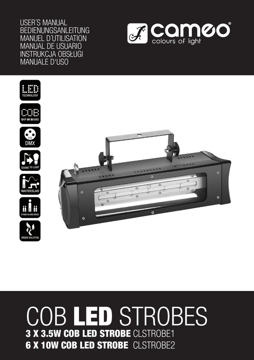 Cameo CLSTROBE1 User manual