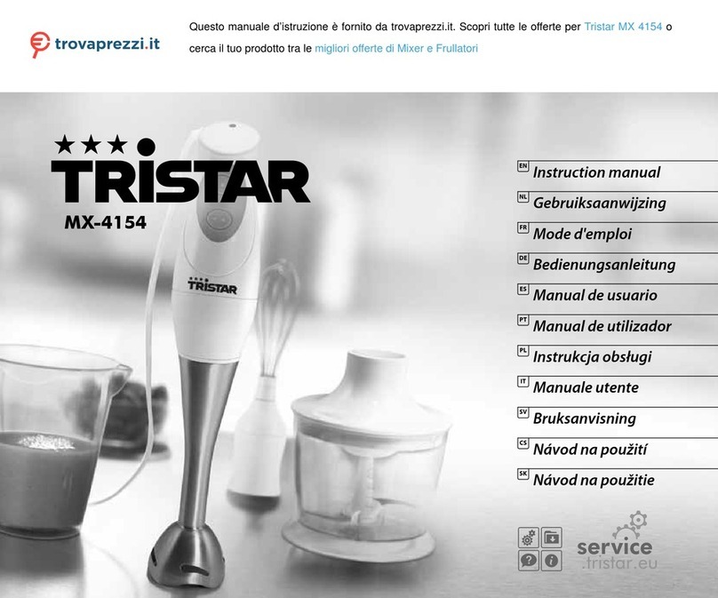TriStar MX-4154 instruction manual