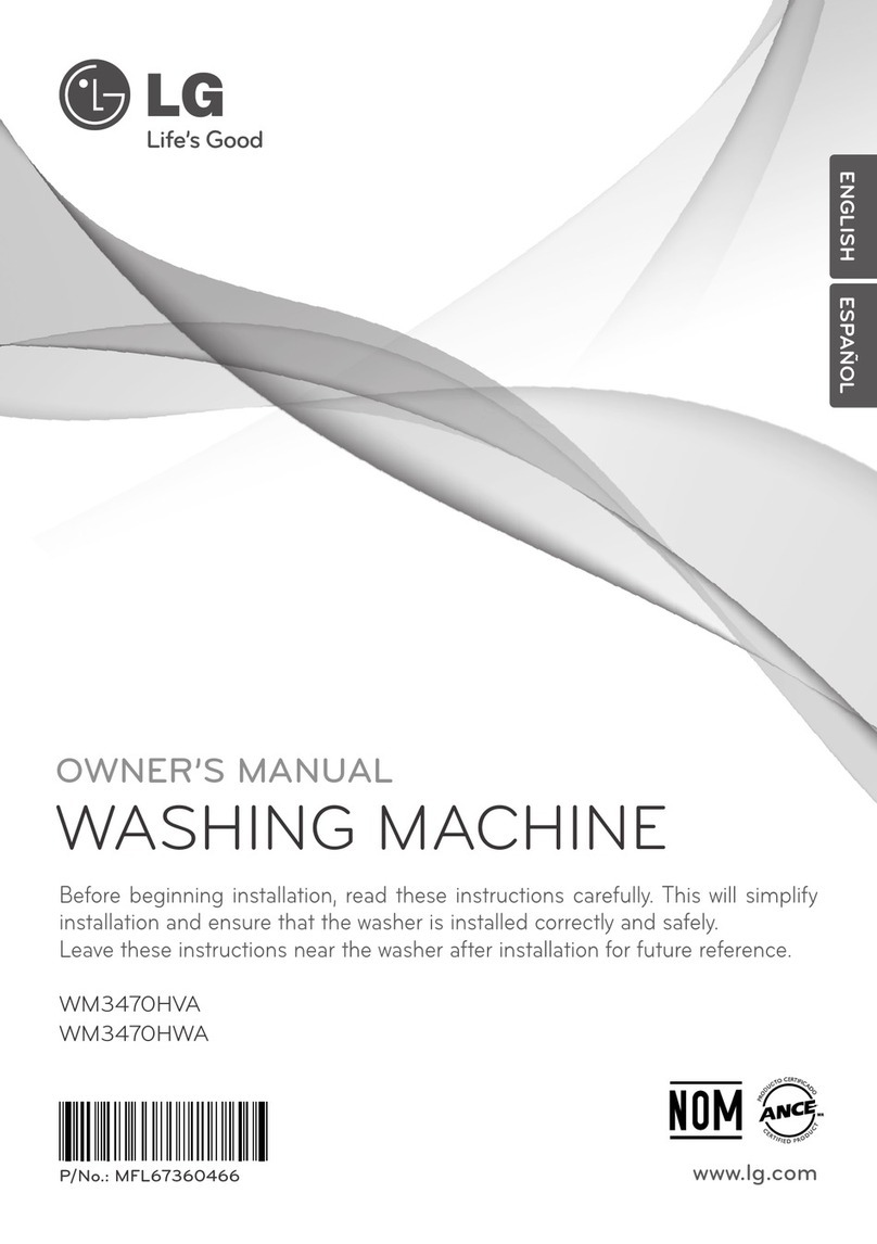LG WM3470HVA User manual