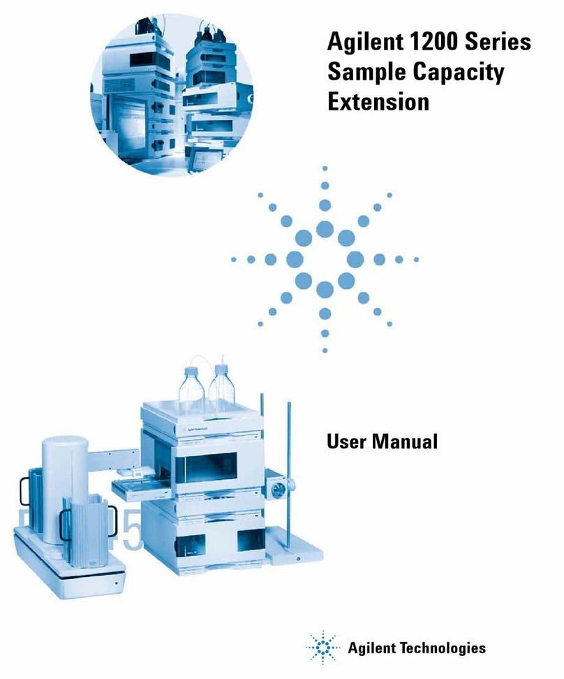 Agilent Technologies 1200 series User manual