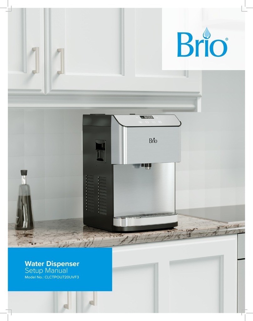BRIO CLCTPOU720UVF3 Setup manual