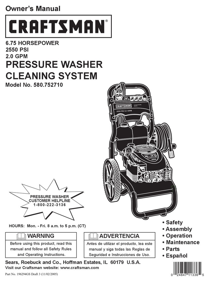 Sears Craftsman 580.752710 owner's manual