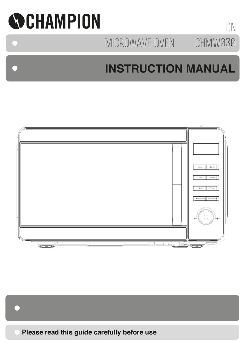 Champion CHMW030 instruction manual