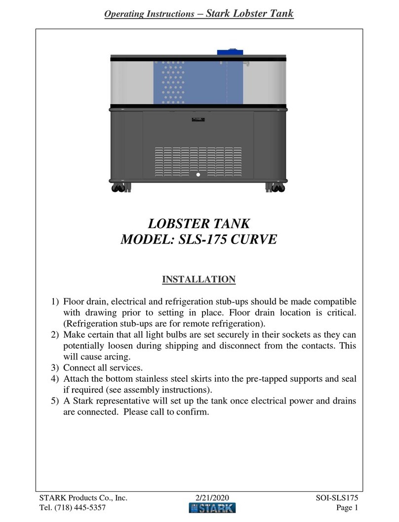 Stark SLS-175 CURVE operating instructions