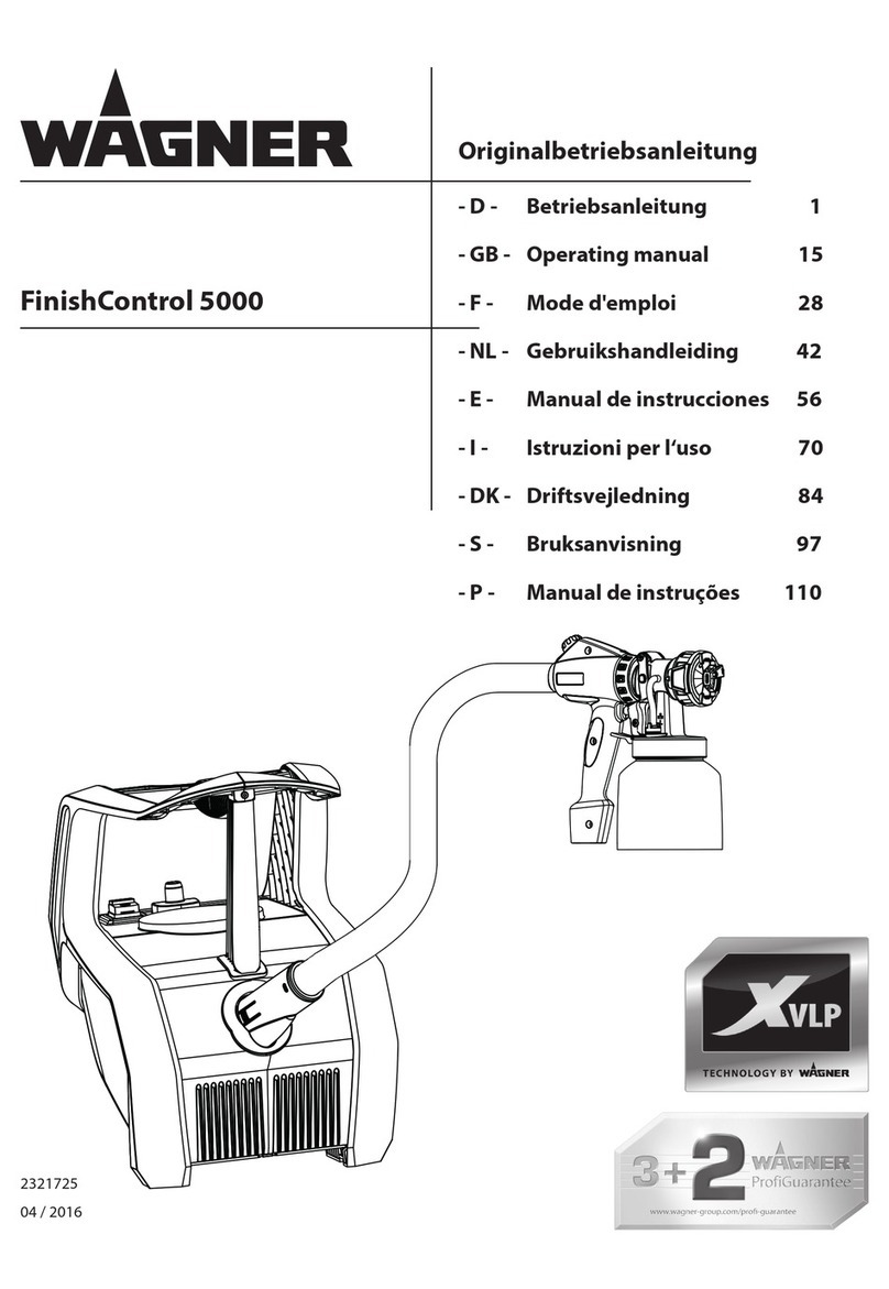 WAGNER FinishControl 5000 User manual