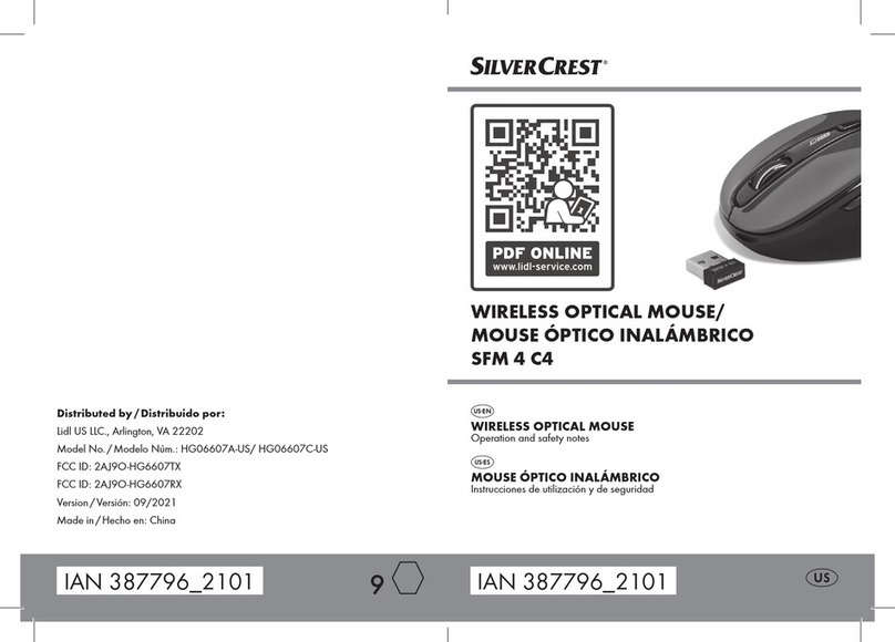 Silvercrest 387796 2101 User manual