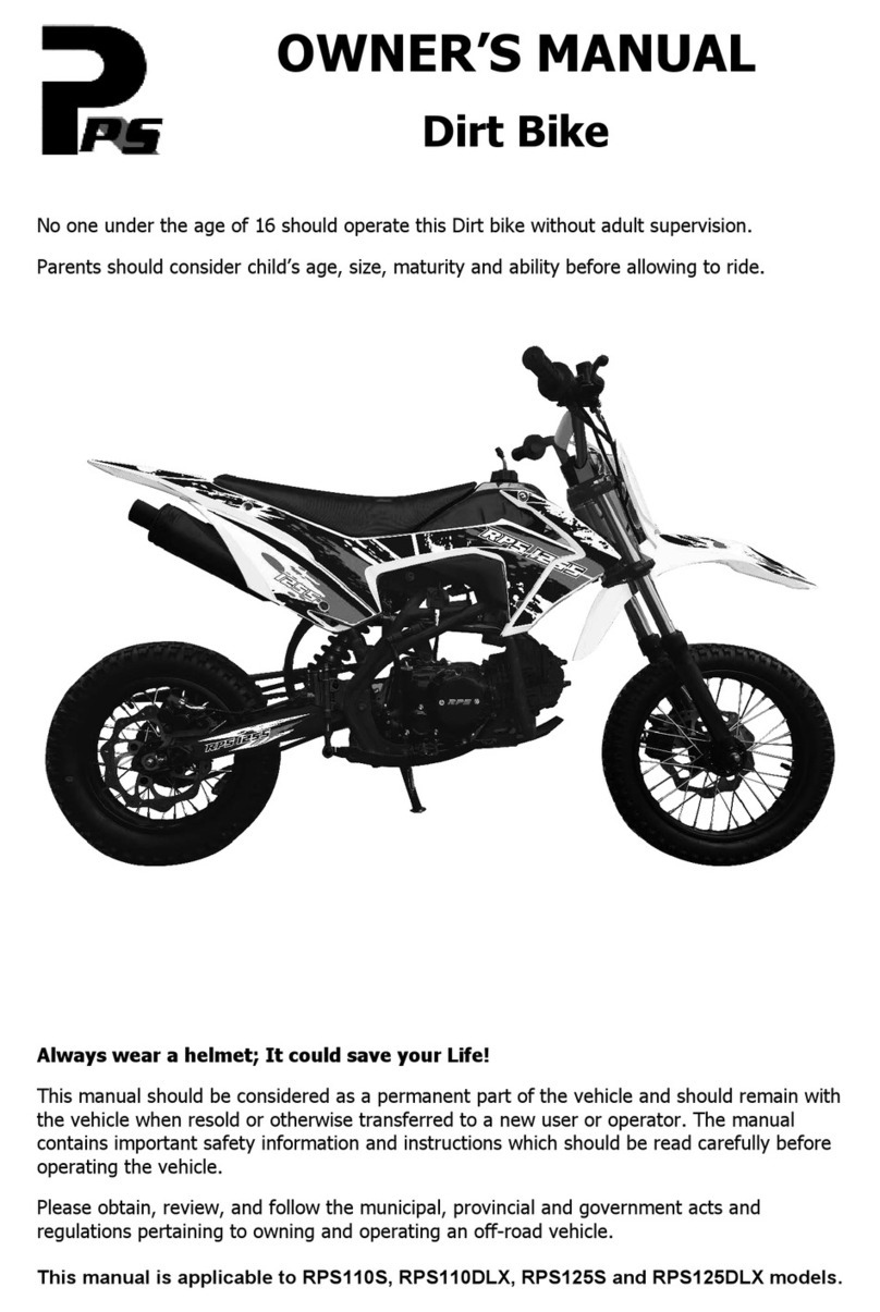 PPS RPS125S owner's manual